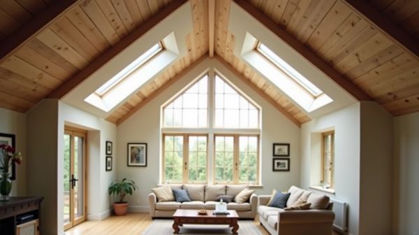 Pitched roof skylights: maximizing daylight and style in your home